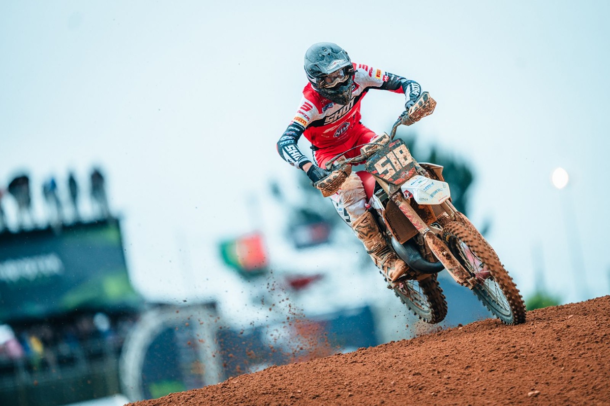 Douwe van Mechgelen zevende in EMX125 in Portugal
