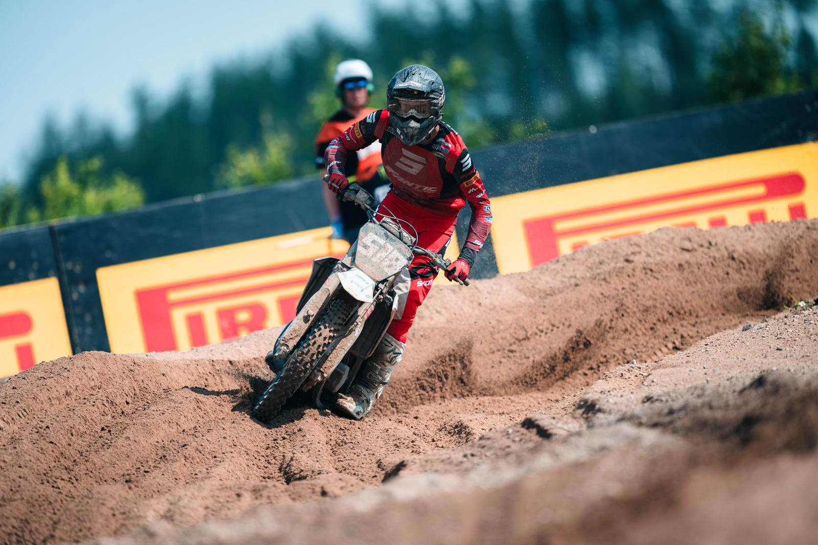 Douwe van Mechgelen mist nipt EMX125 podium in Finland