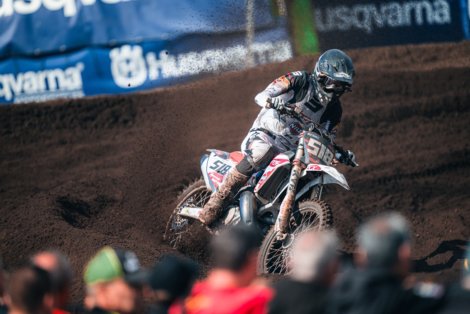 Douwe van Mechgelen laat sterke indruk achter in EMX250 Arnhem